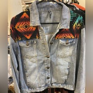 Crazy Train Denver Days Denim Jacket